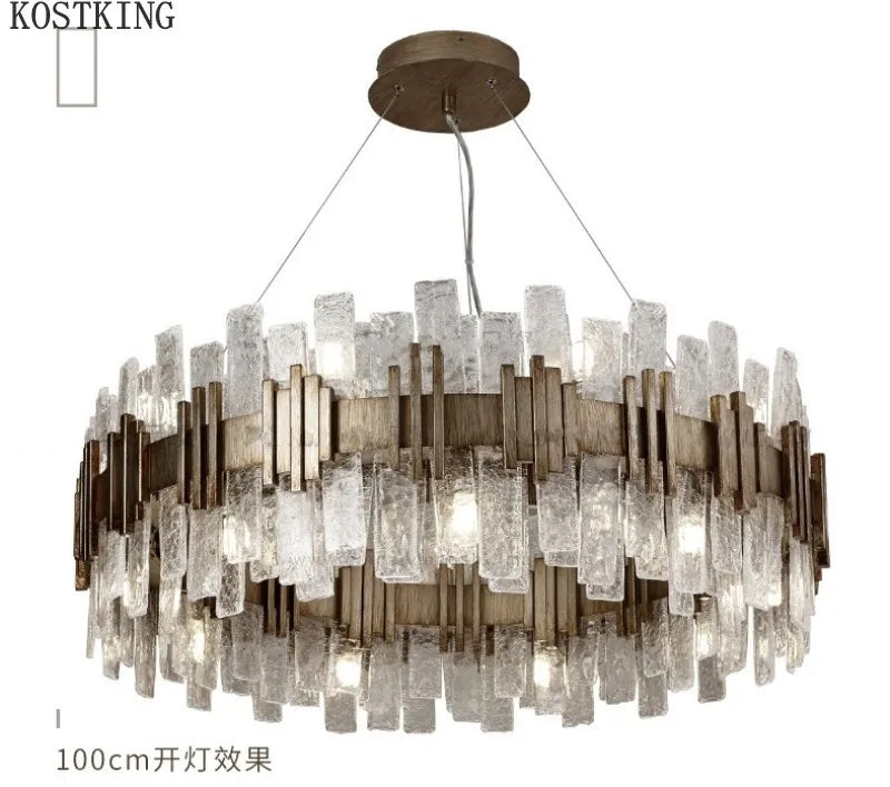 Nordic Glass Ceiling Chandelier
