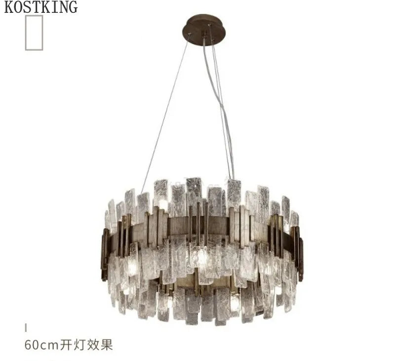 Nordic Glass Ceiling Chandelier