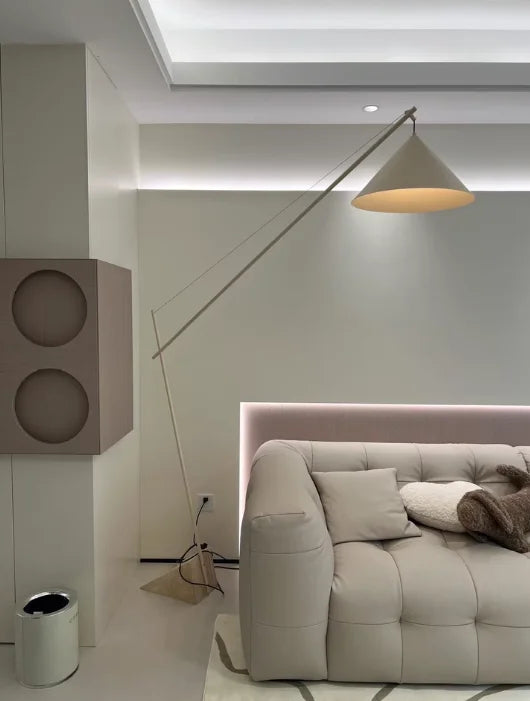French Marble Floor Lamp — Nordic Modern Standing Light