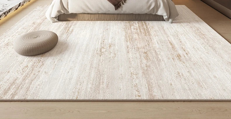 Italian Minimalist Plush Area Rug — Light Luxury — usage view