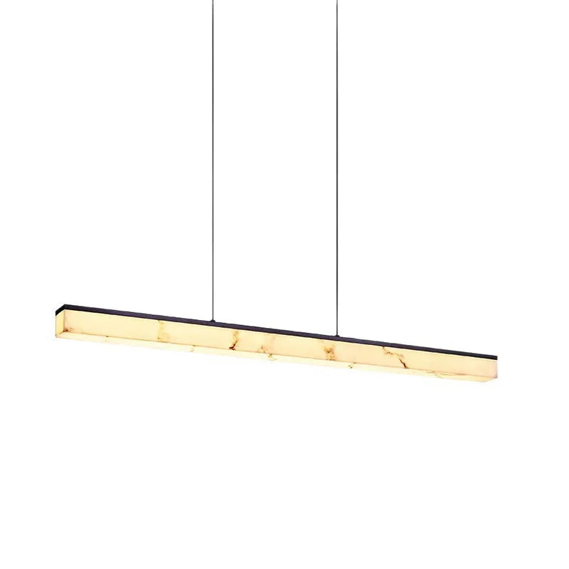Nordic Long Line Pendant Lamp Luxury Led Pendant Light Dining Table Areas Chandelier  Suspension Luminaire Room Decor — close-up detail