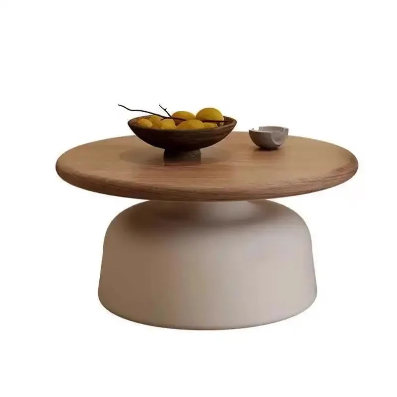 Nordic Oak Coffee Table - Minimalist with Storage