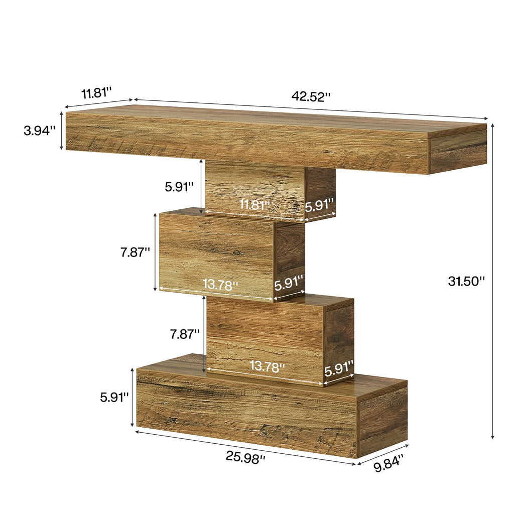 Tribesigns 42.5" Farmhouse Console Table — Entryway Accent Table