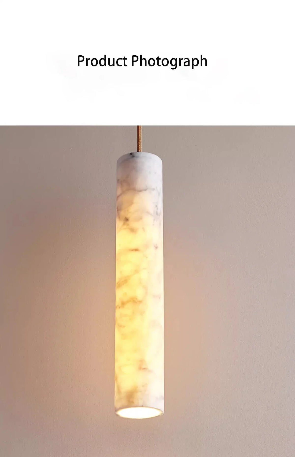 Wabi-sabi Style Bedroom Bedside Chandelier Bar Island Cream  Designer Hotel Natural Marble Lamps Room Decor — feature detail