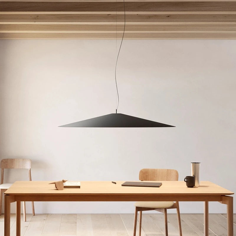 Nordic Design Black Led Pendant Lights Table Dining Room Kitchen Hanging Lamp Modern Home Art Decor Lighting Lusters — main view