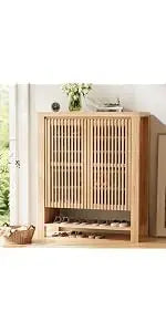 69" Tall Bookcase with Storage Doors — 6-Shelf Display Shelf