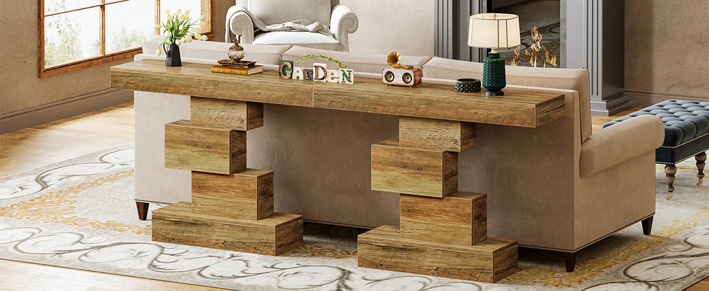 Tribesigns 42.5" Farmhouse Console Table — Entryway Accent Table
