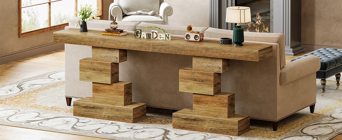 Tribesigns 42.5" Farmhouse Console Table — Entryway Accent Table