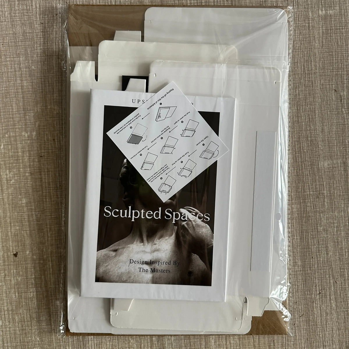 3-Piece Decorative Book Set — Coffee Table Accent