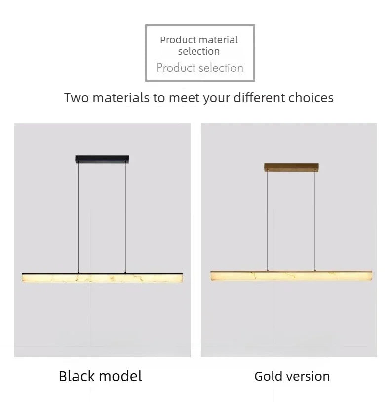 Nordic Long Line Pendant Lamp Luxury Led Pendant Light Dining Table Areas Chandelier  Suspension Luminaire Room Decor — image 10