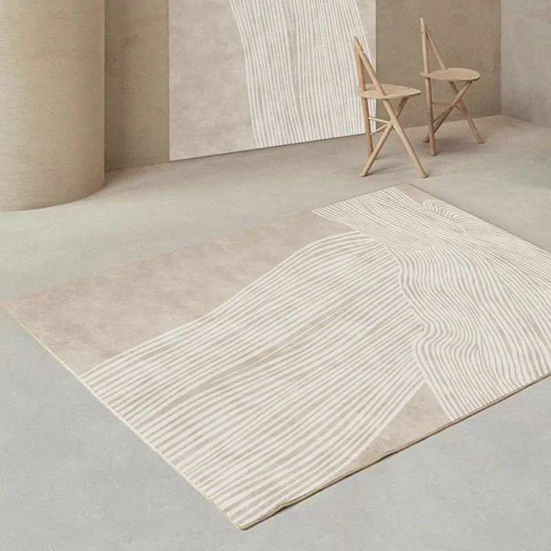 Luxury Full-Spread Area Rug — Bedroom & Balcony — detail view