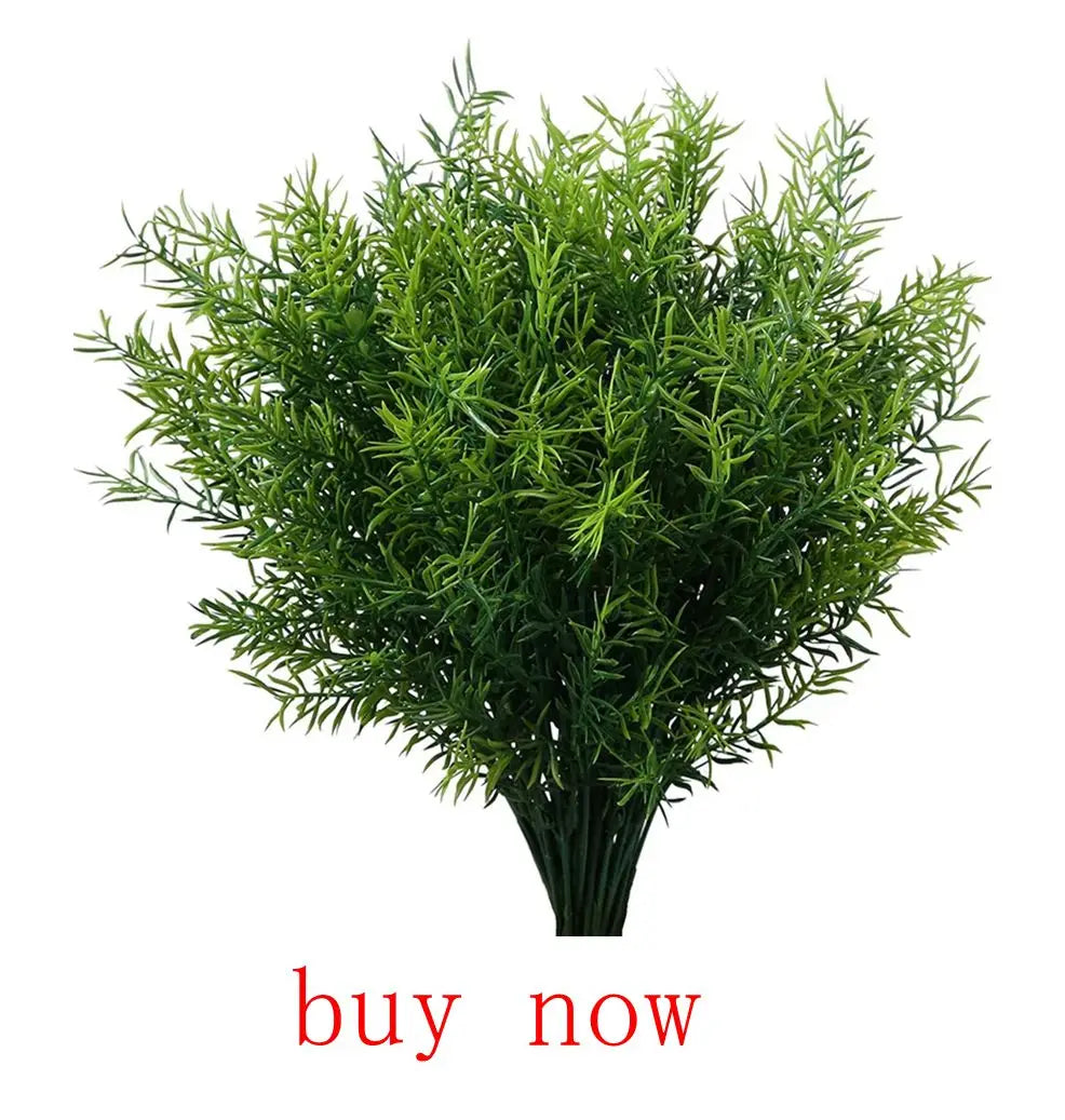 Faux Eucalyptus Leaf Stems — 10 or 20-Piece Bundle
