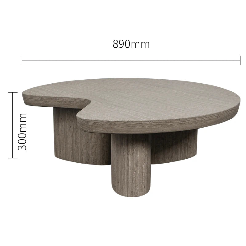 Wabi-Sabi Side Table - Italian Minimalist