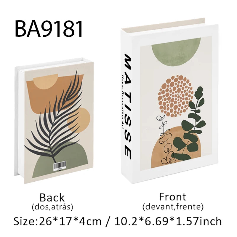 Faux Book Storage Box — 10.5" Decorative Accent