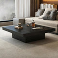 Rustic Nesting Coffee Tables - Stackable Pair