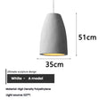 Wabi-Sabi Ceiling Chandelier — Iron & Polystyrene Pendant Light
