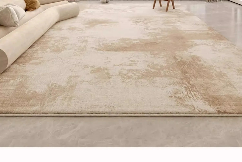 Modern Light Luxury Washed Area Rug — Wipeable