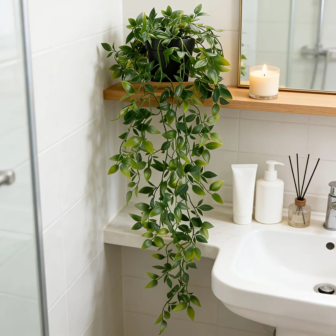 Artificial Mandala Fake Vine Wall Decor for Living Room Office Bathroom Wedding Party Garden Spring Decor Without Pot — image 16