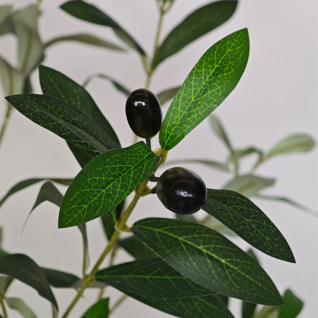 120-180cm Artificial Olive Tree Plant Indoor Outdoor Ornament Fake Plant for Home Garden Balcony Living Room Decoration — image 17