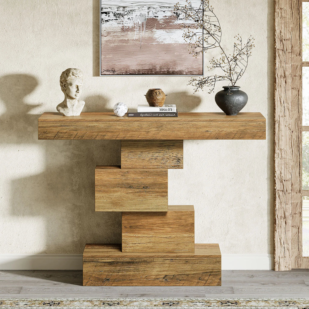 Tribesigns 42.5" Farmhouse Console Table — Entryway Accent Table