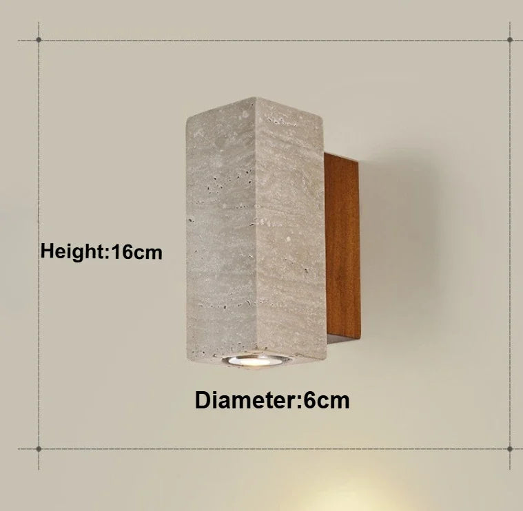 Natural Stone Pendant Chandelier