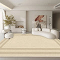 American Checkerboard Plush Area Rug — Retro Style