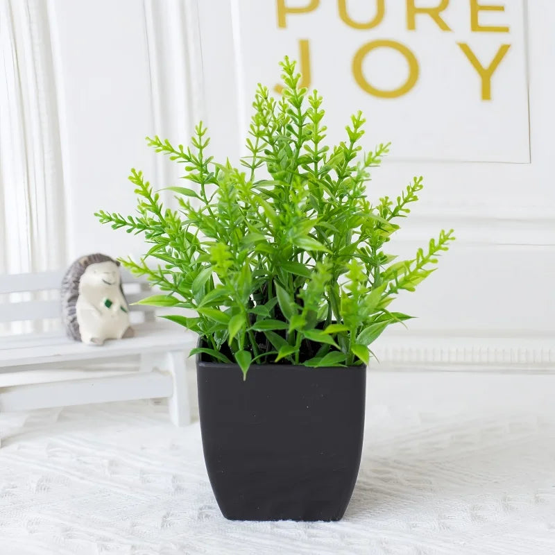 1pc Artificial Green Plants, Home Greening, Outdoor Gardens, Office Decoration, Birthday, Wedding and Party Scene Decorations — image 15
