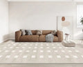 Beige Modern Area Rug — Soft Anti-Slip