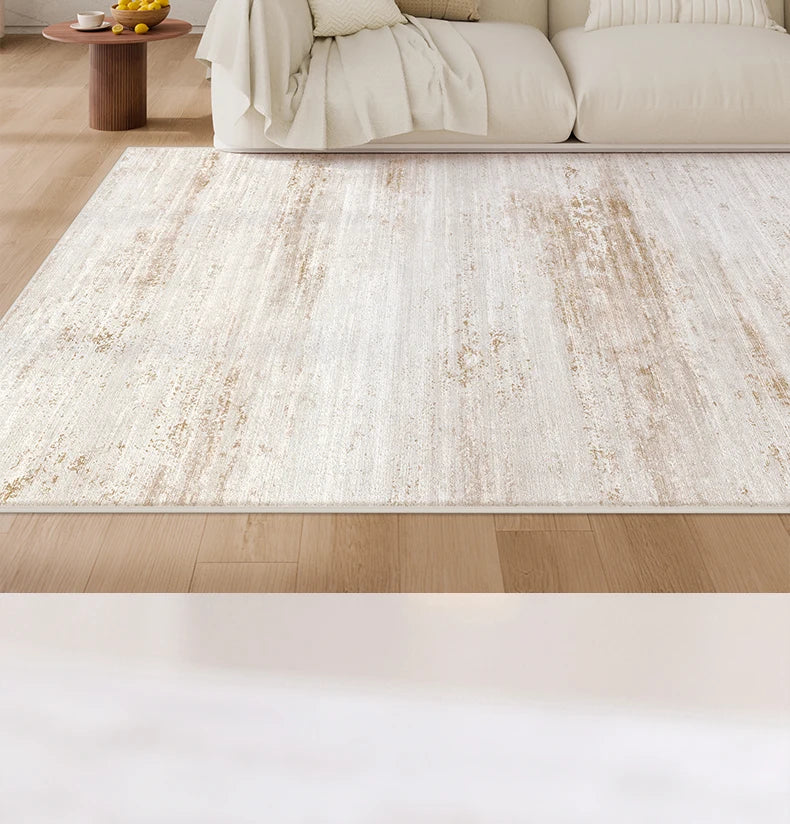 Italian Minimalist Plush Area Rug — Light Luxury