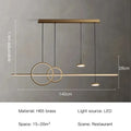 Modern Luxury Simple Gold Chandeliers Black Lighting Living Dining Room Home Decor Hanging Lamp Restaurant Island Bar Fixture — image 19