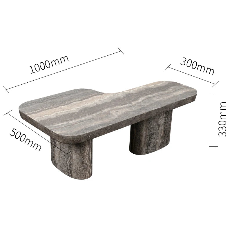 Wabi-Sabi Side Table - Italian Minimalist
