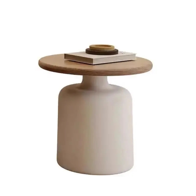 Nordic Oak Coffee Table - Minimalist with Storage