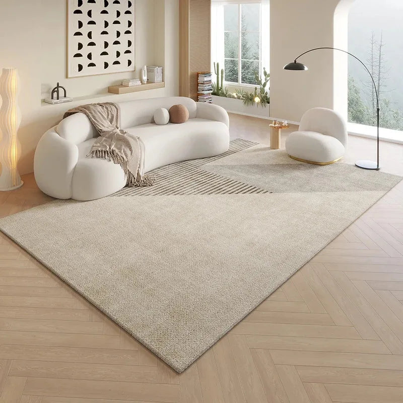 Nordic Geometric Area Rug — Stain-Resistant — feature view