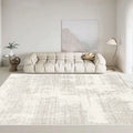 Light Luxury Grey Area Rug — Washable Non-Slip