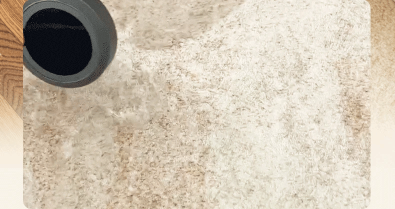 Marble Texture Plush Area Rug — Washable