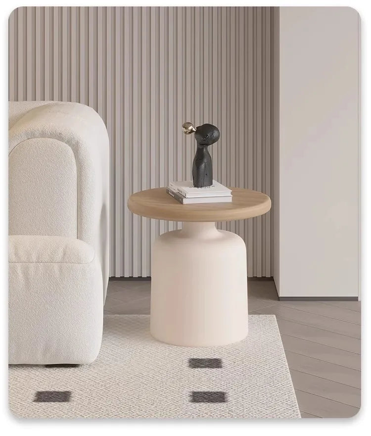 Nordic Oak Coffee Table - Minimalist with Storage
