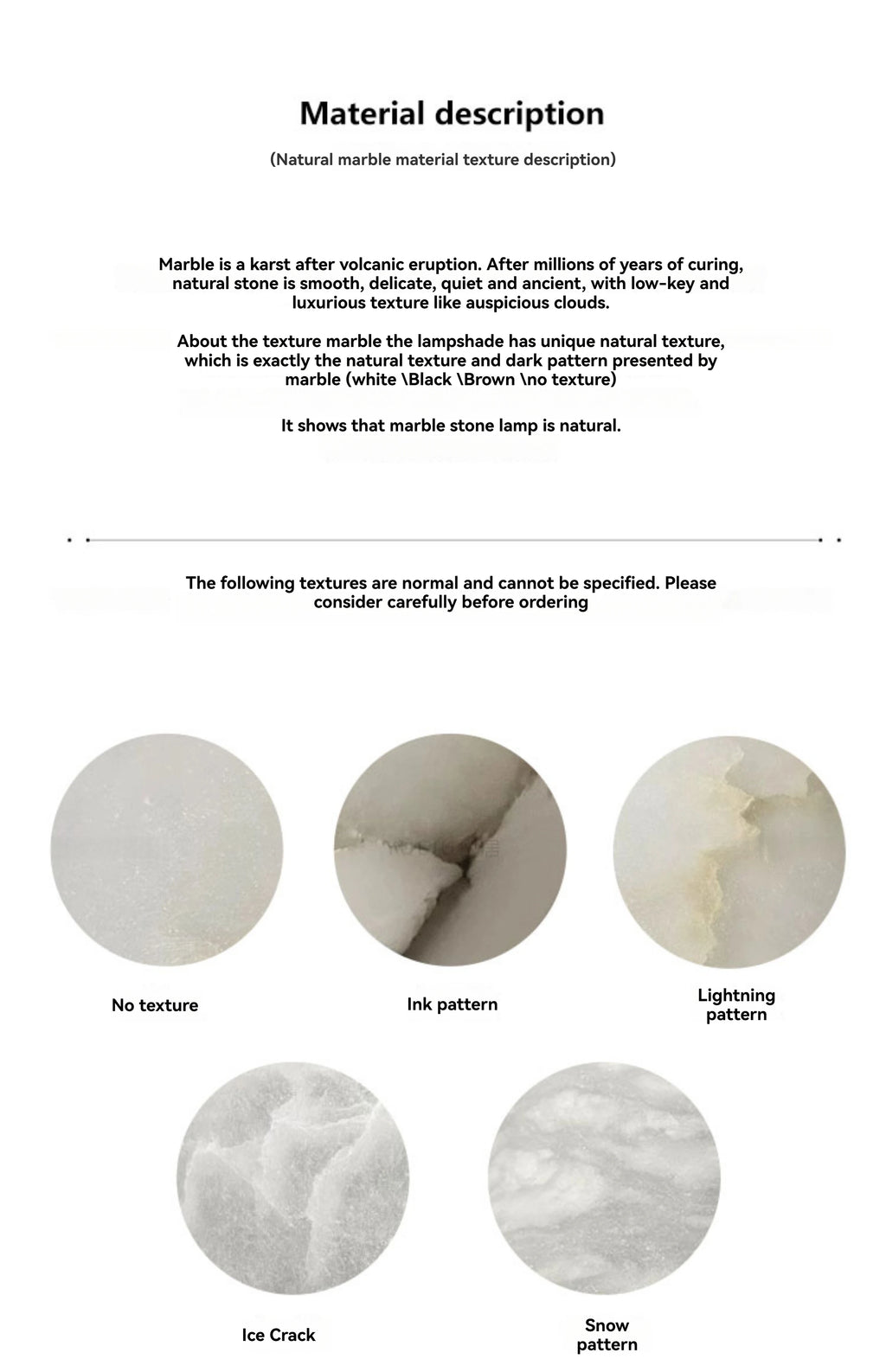 Marble LED Wall Lamp Minimalist Indoor Decoration Light for Living Room Background Wall Entryway Corridor Bedside Lighting — image 15