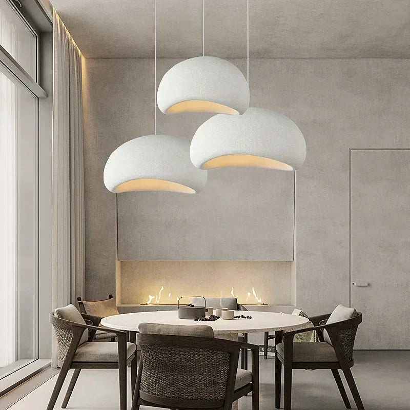 Designer Wabi-sabi Style Chandelier Cream Style Clothing Store Model Room  Restaurant Hotel Loft Villa Shop Lamp — main view