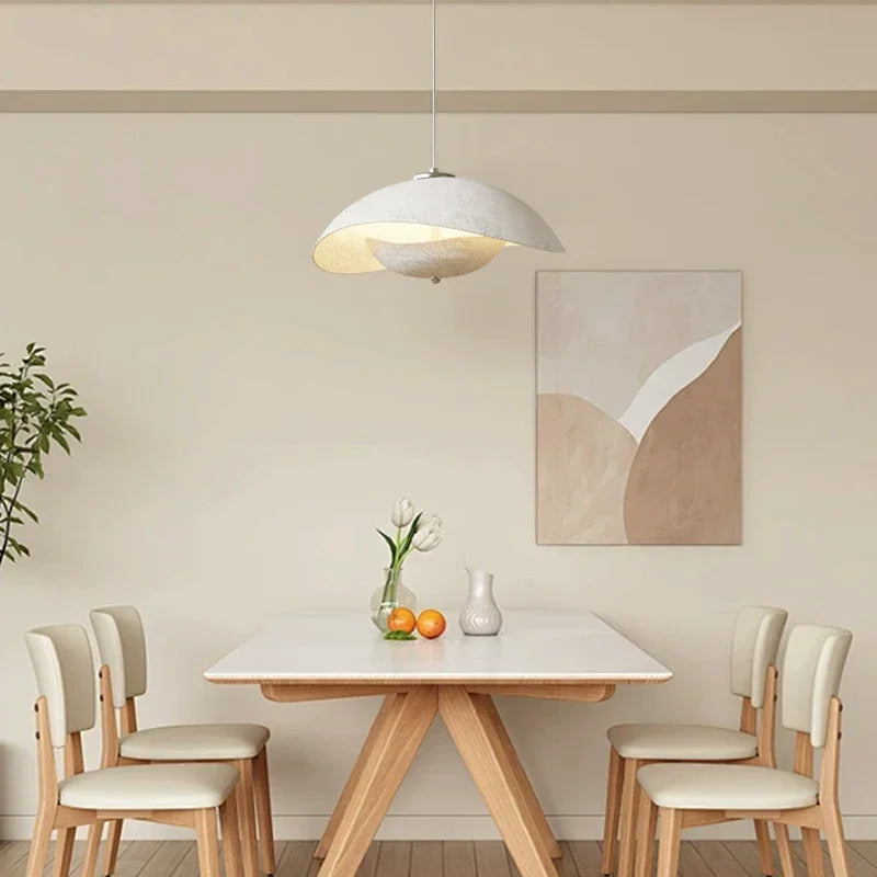 Minimalis Chandeliers for Living Room Home Decor Cream Restaurant Pendant Light, Bedside Bar Counter Small Pendant Lamp — room setting