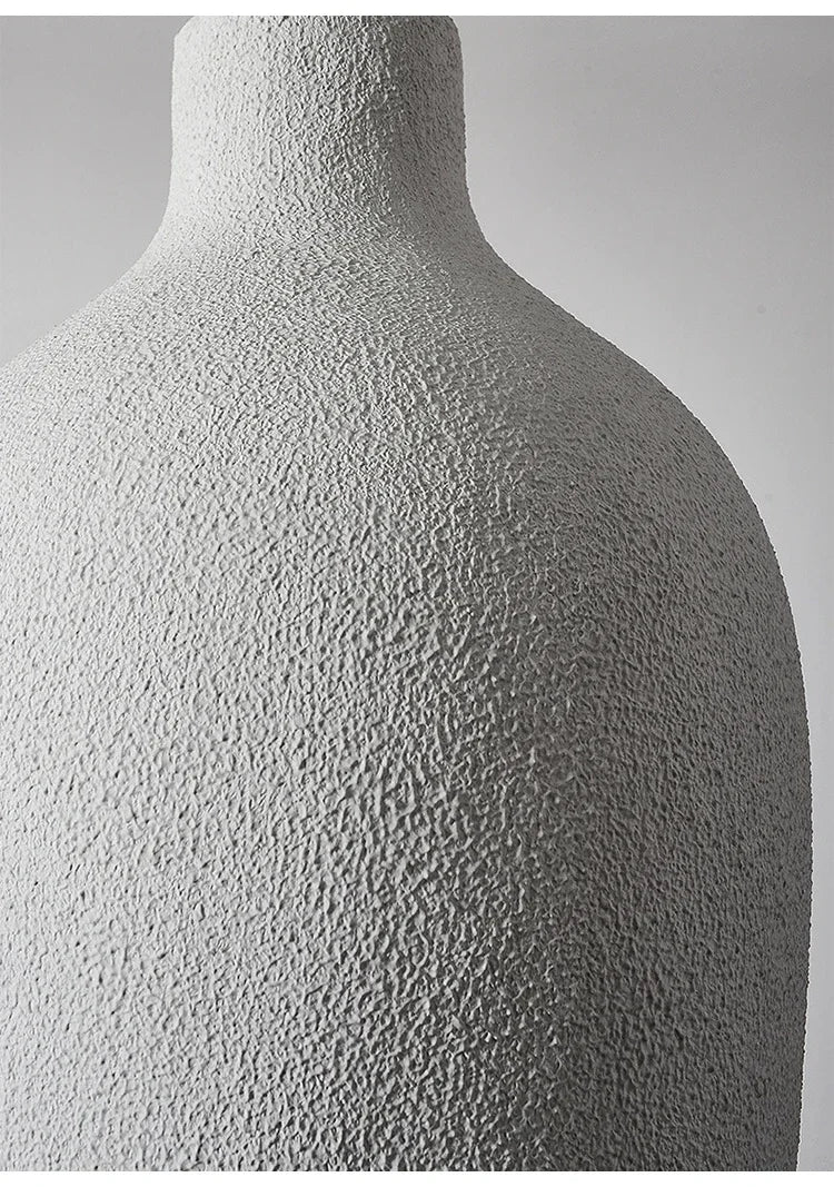 Wabi-Sabi Ceiling Chandelier — Iron & Polystyrene Pendant Light