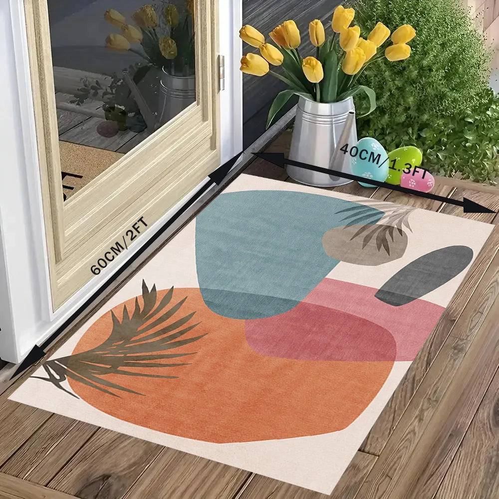 Modern Simple Woolen Area Rug — Light Luxury