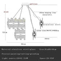 Nordic Glass Ceiling Chandelier