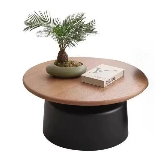 Nordic Oak Coffee Table - Minimalist with Storage