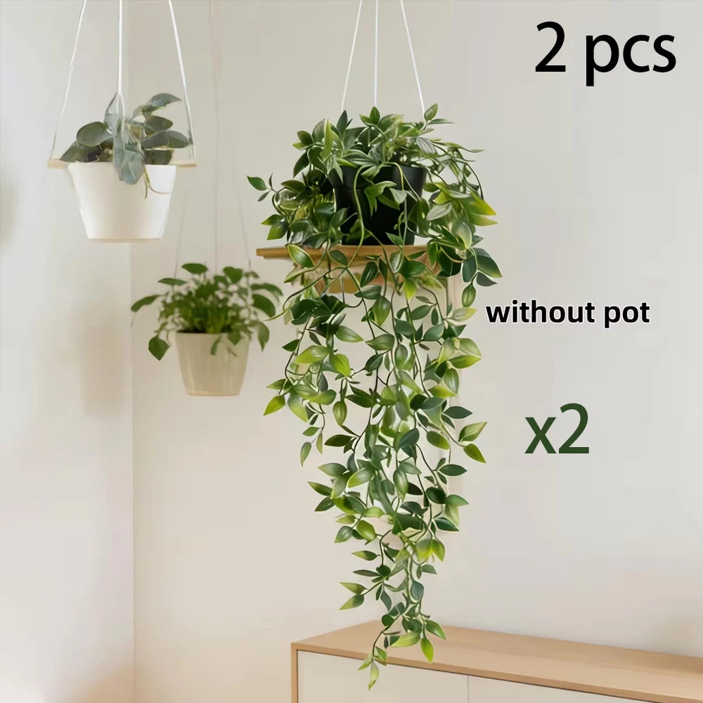 Artificial Mandala Fake Vine Wall Decor for Living Room Office Bathroom Wedding Party Garden Spring Decor Without Pot — image 18
