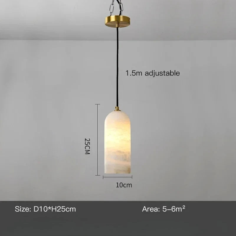 Minimalist Marble Pendant Light E14 Indoor Bedside Lamp Nordic Bar Counter Pandant Lights LED Dining Room Home Decor Chandelier — image 20