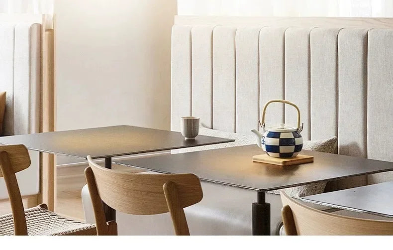 High Quality Stone Pendant Light Indoor LED Walnut/Log Yellow Travertine Chandelier Parlor Bedroom Cafe Bar Hanging Light — image 12