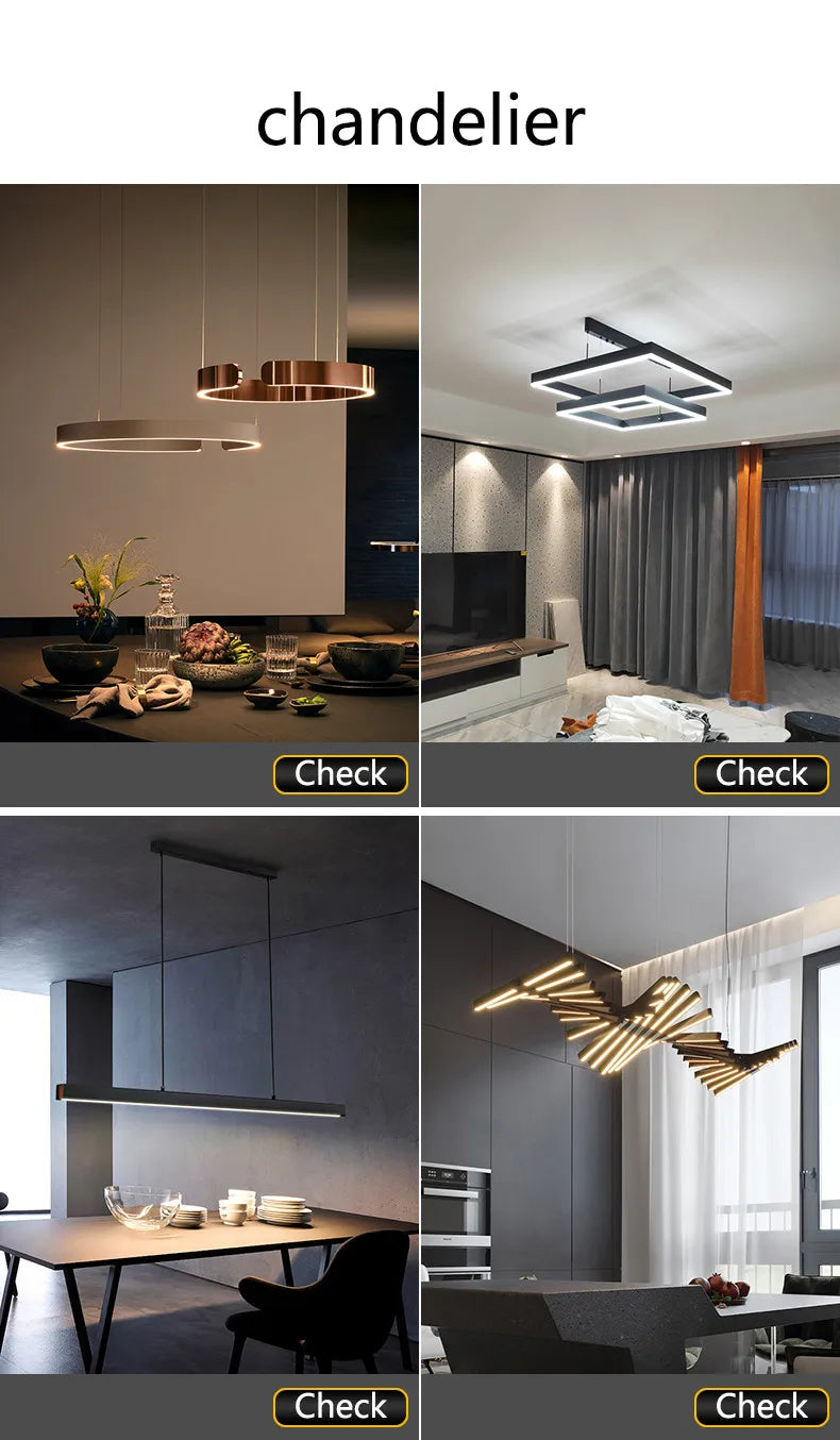Bedside Chandelier Modern Minimalist Nordic Bedroom Minimalist Long Line Light Luxury Personality Creative Small Chandelier — image 20