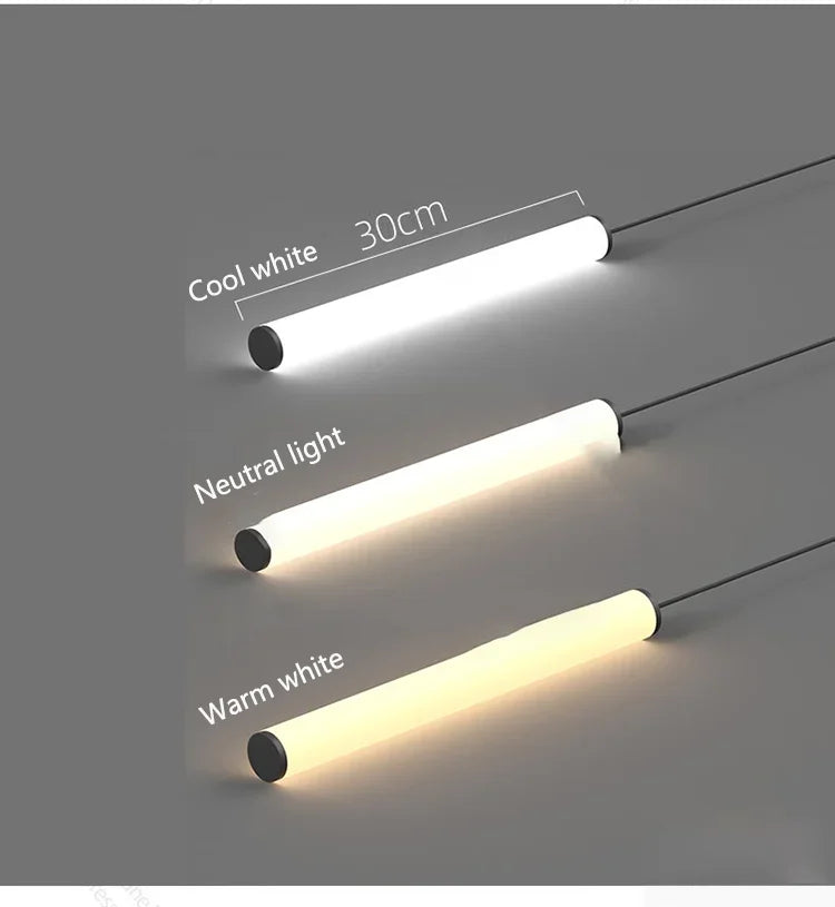 LED Long Chandelier Modern Home Decoration Pendant Lights Minimalist Attic Living Room Staircase Lighting Indoor Hanging Lamps — image 13