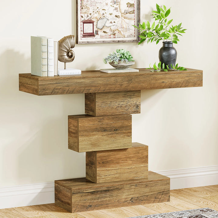 Tribesigns 42.5" Farmhouse Console Table — Entryway Accent Table