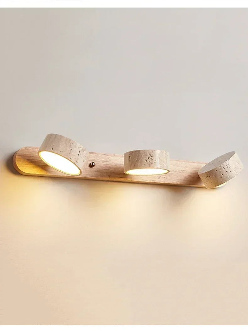 Rotatable Limestone LED Wall Lamp